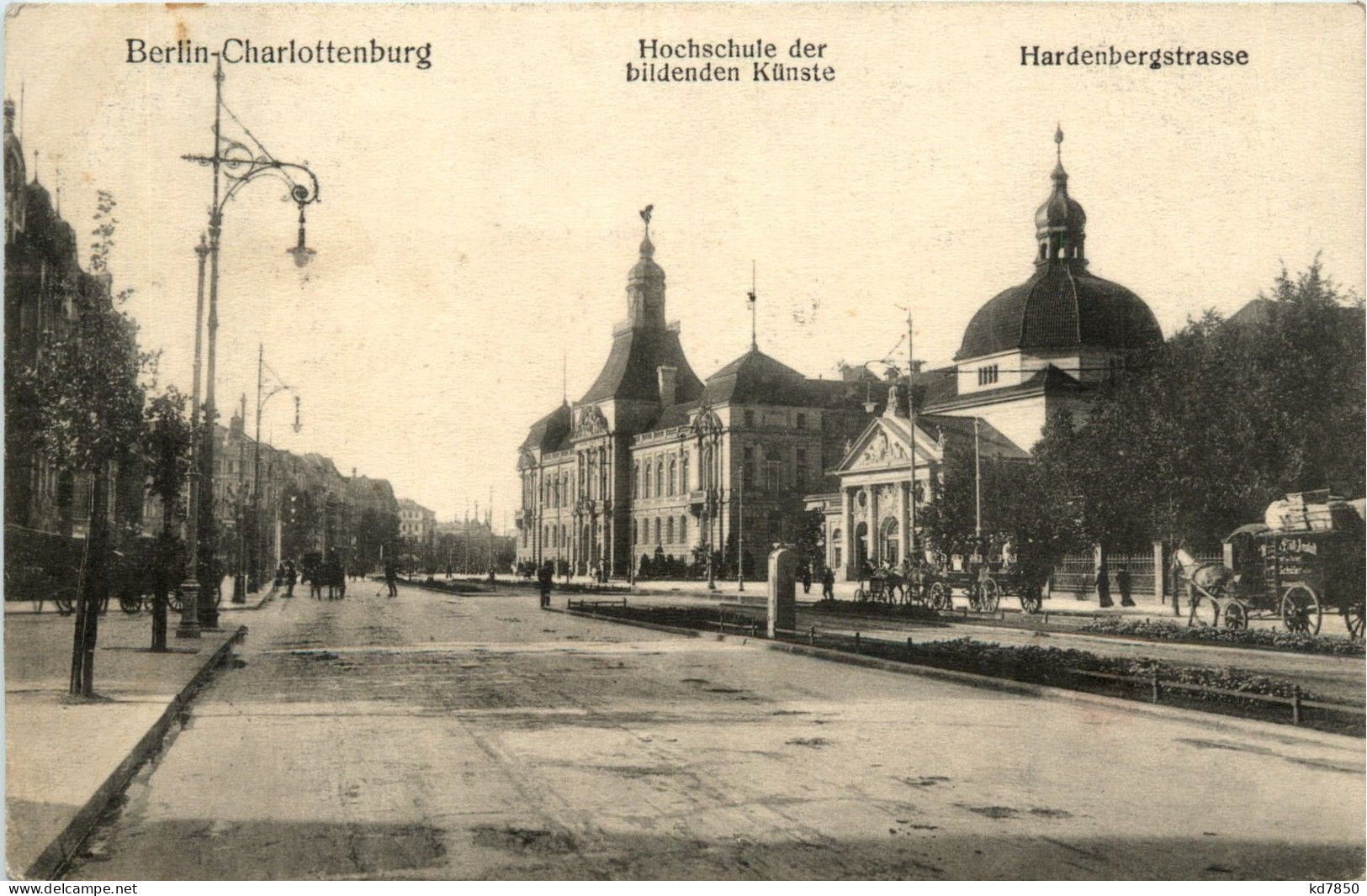 Berlin-Charlottenburg - Königl. Hochschule Für Musik Und Kunst - Charlottenburg