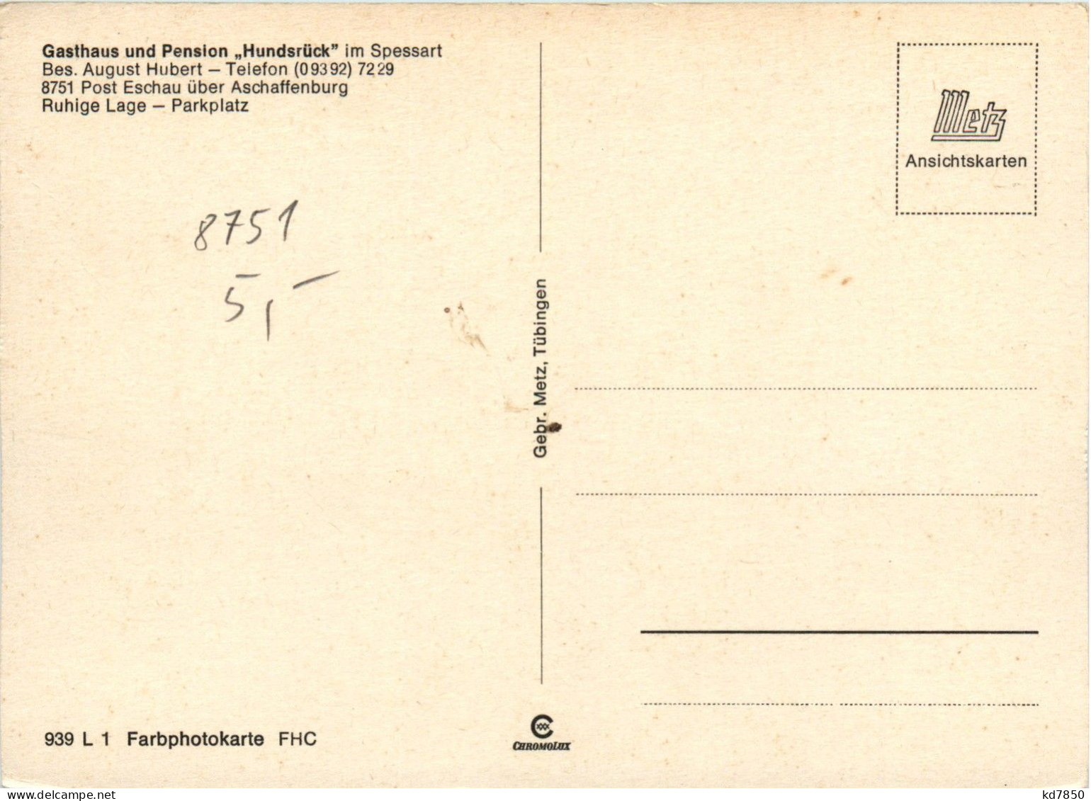 Eschau über Aschaffenburg - Gasthaus Hundsrück - Miltenberg A. Main