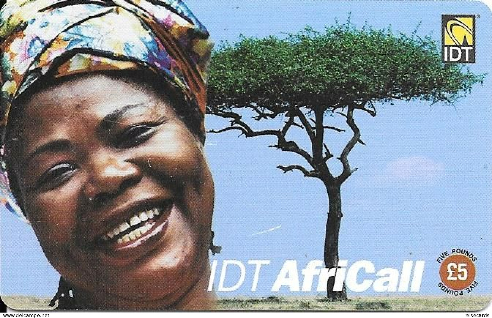 Great Britain: Prepaid IDT - AfriCall 04.04 Custemer Service 061 3695 - Andere & Zonder Classificatie