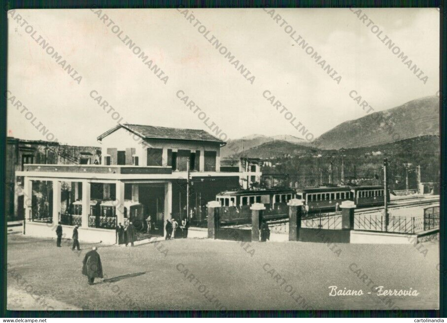 Avellino Baiano Stazione Treno Foto FG Cartolina ZK1932 - Avellino