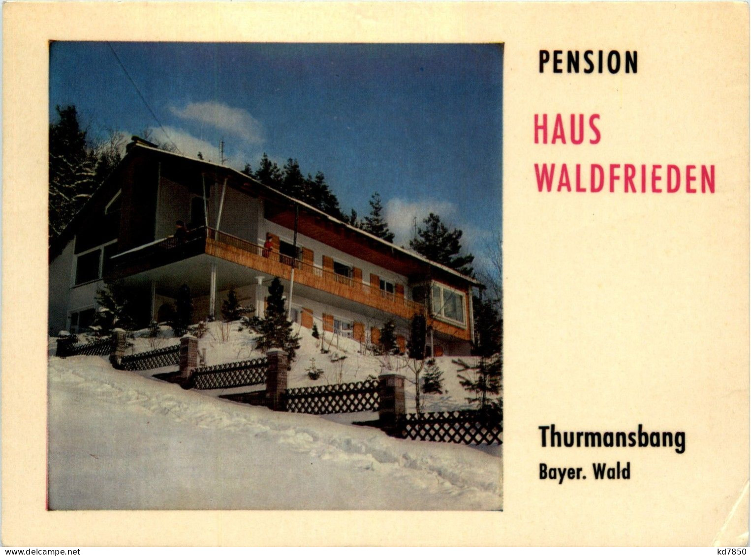 Thurmansbang - Haus Waldfrieden - Freyung