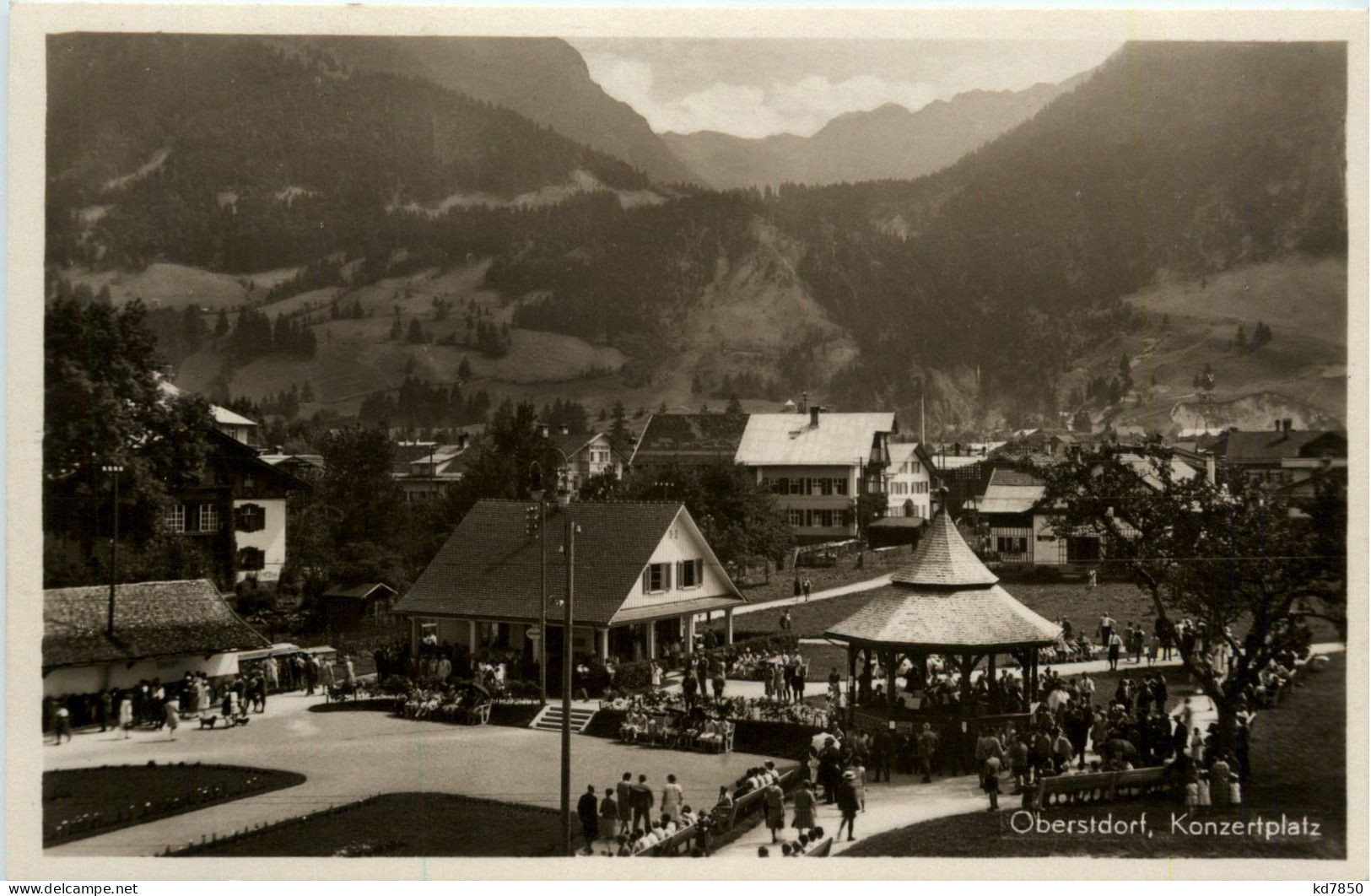 Oberstdorf/Bayern Und Umgebung - Oberstdorf, Konzertplatz - Oberstdorf