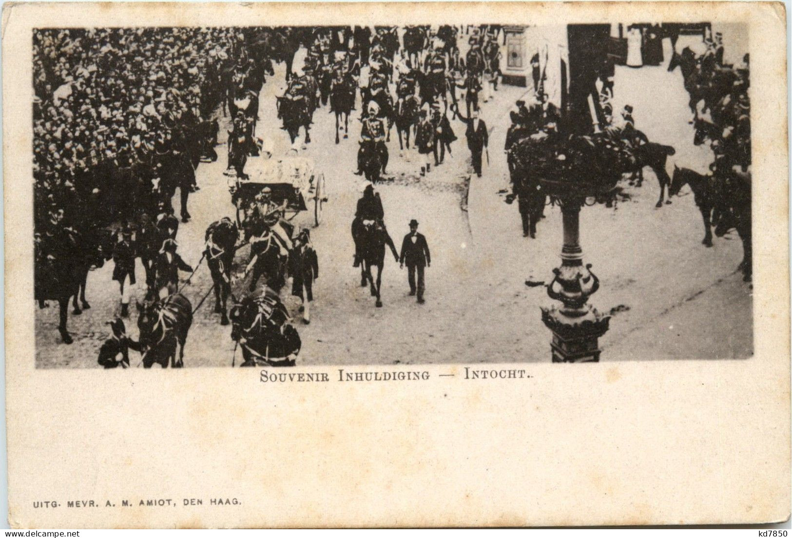 Den Haag - Souvenir Inhuldiging - Den Haag ('s-Gravenhage)