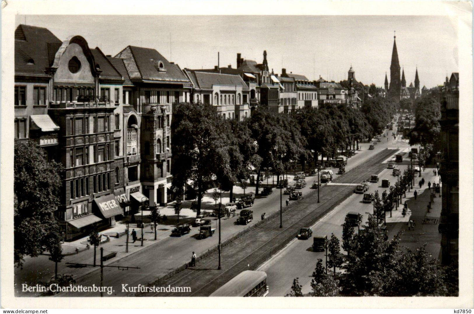 Berlin-Charlottenburg - Kurfürstendamm, - Charlottenburg