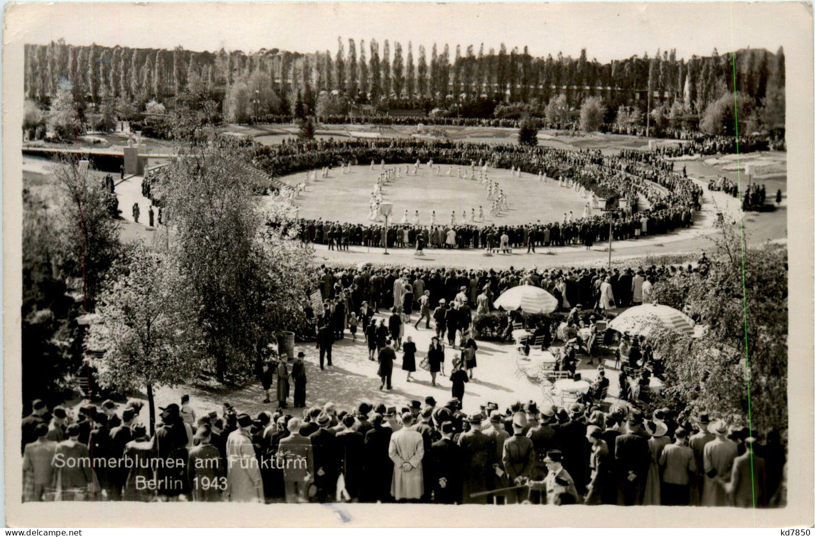 Berlin-Charlottenburg - Sommerblumen Am Funkturm Berlin 1943 - Charlottenburg