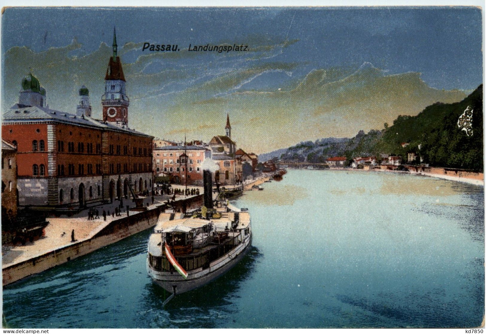 Passau/Bayern - Passau, Landungsplatz - Passau