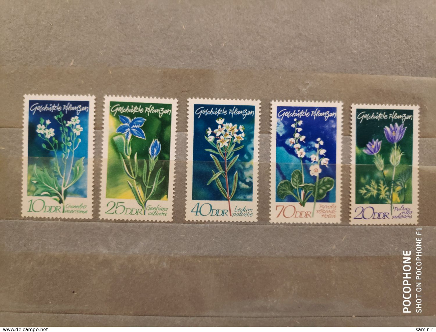 Germany	Flowers (F89) - Unused Stamps