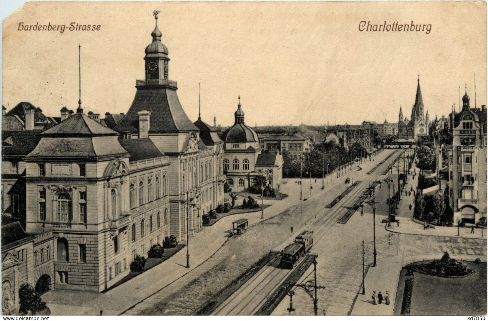 Berlin-Charlottenburg - Hardenbergstrasse - Charlottenburg