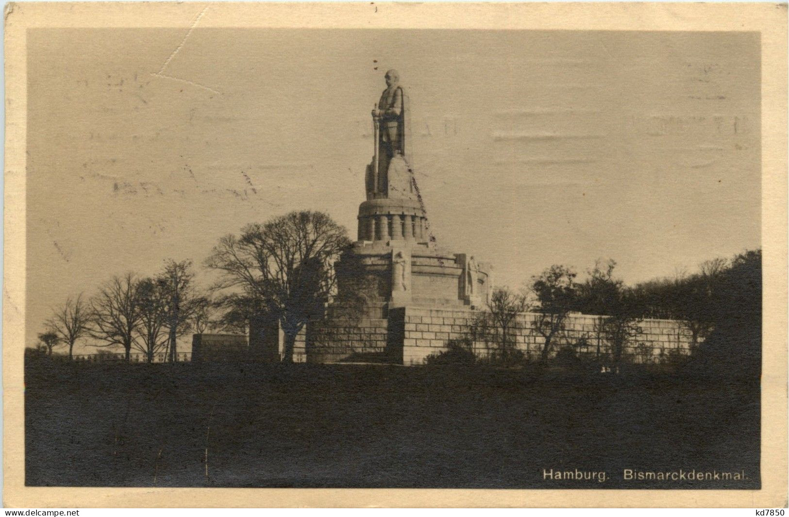 Hamburg/diverse Stadtteile - Hamburg, Bismarckdenkmal - Autres & Non Classés