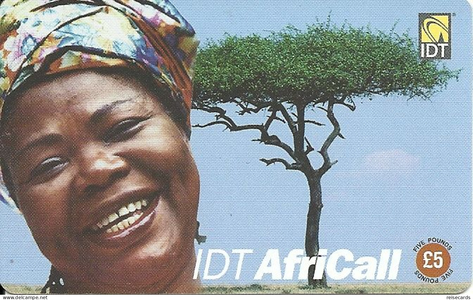 Great Britain: Prepaid IDT - AfriCall 90 Days - Andere & Zonder Classificatie