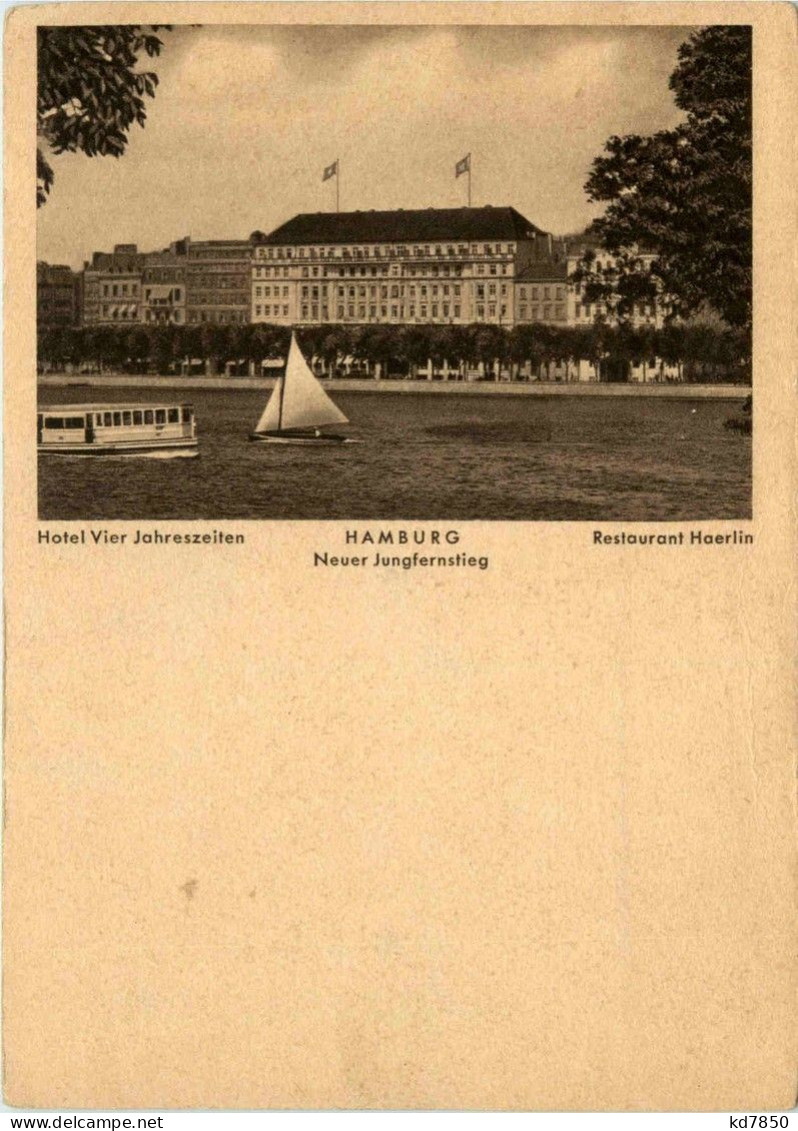 Hamburg/div. Stadtteile - Hotel Vier Jahreszeiten, - Restaurant Haerlin - Autres & Non Classés