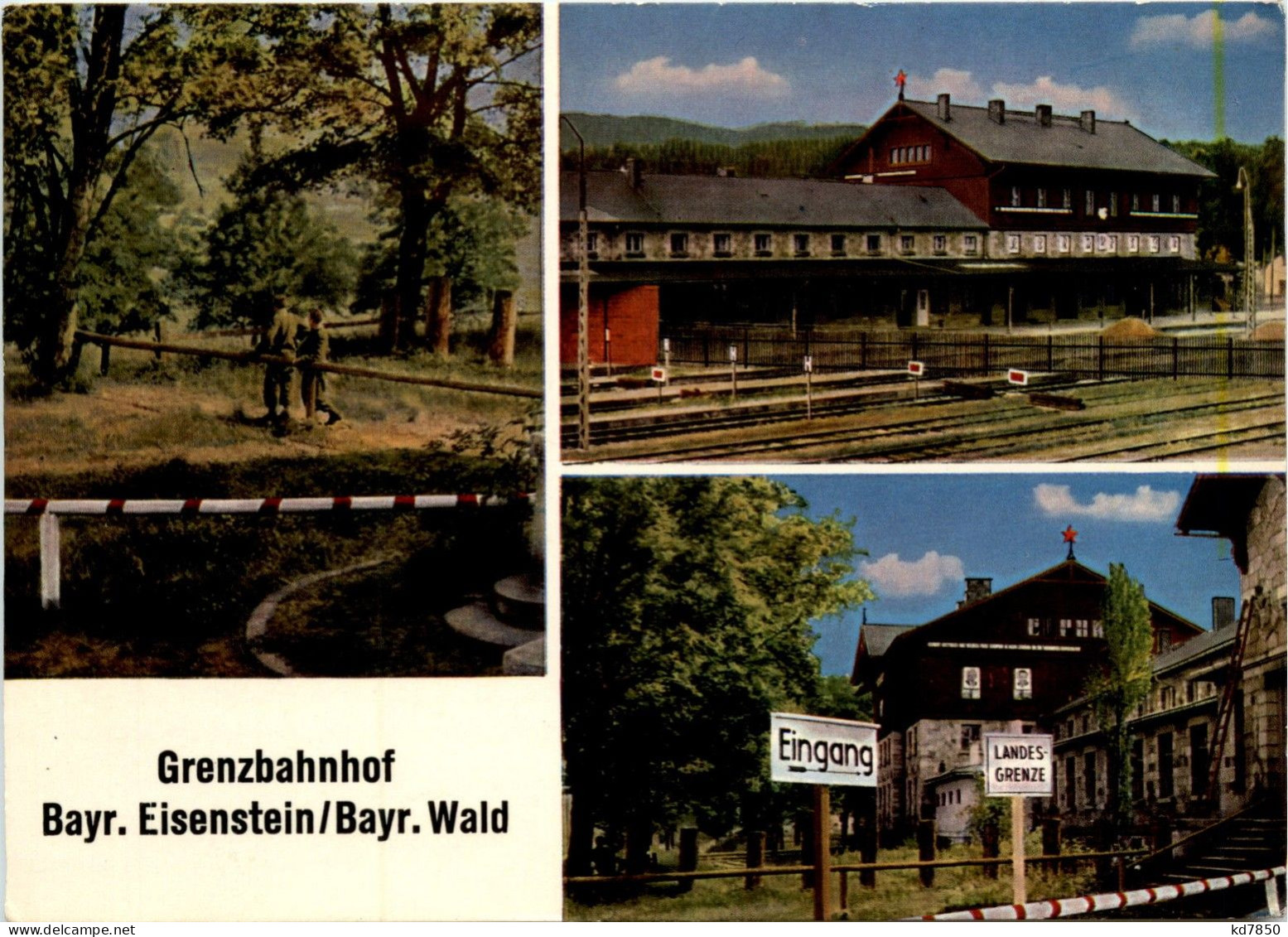 Bayrisch Eisenstein - Grenzbahnhof - Zoll - Regen