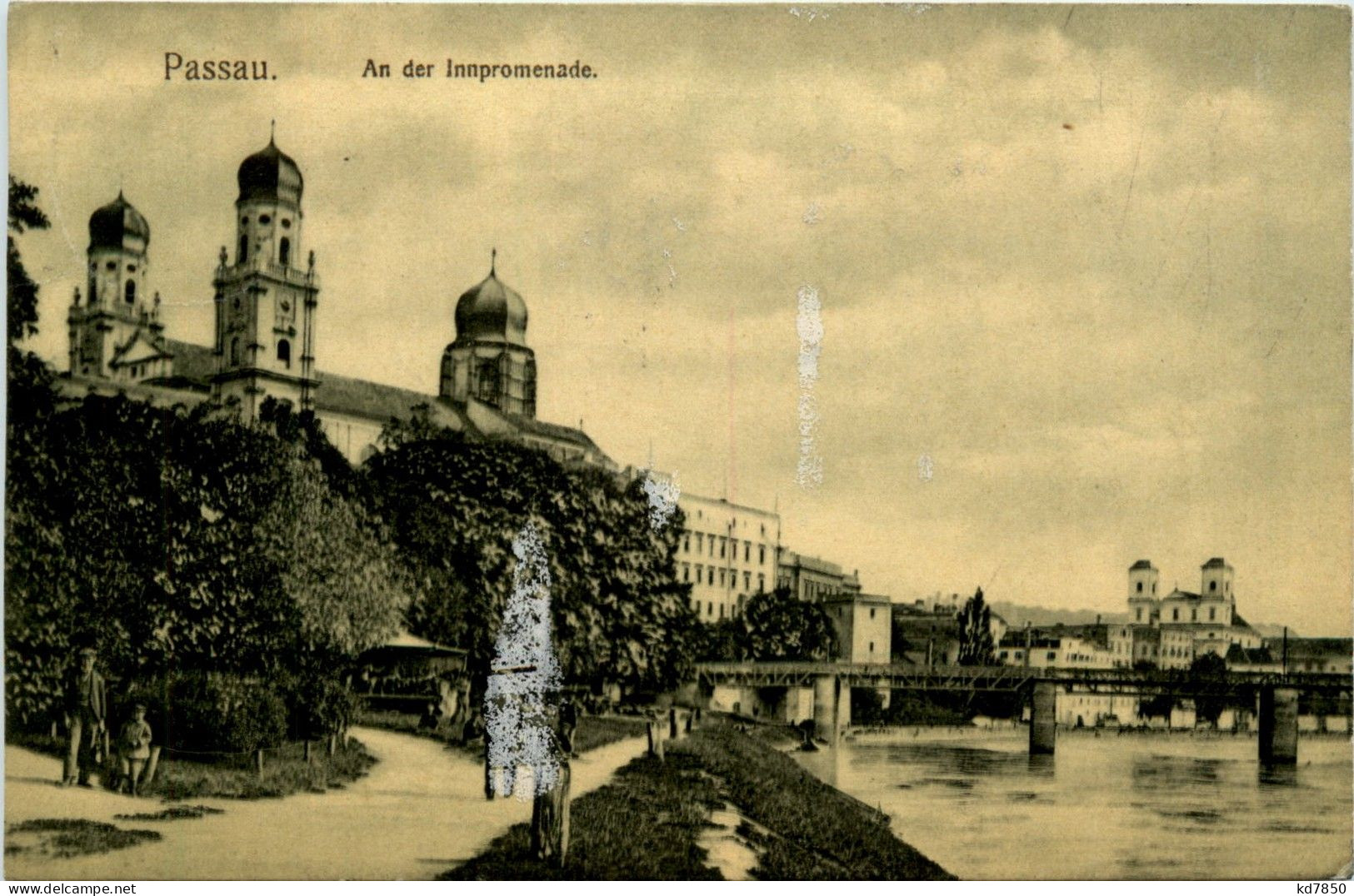 Passau/Bayern - Passau, An Der Innpromenade - Passau