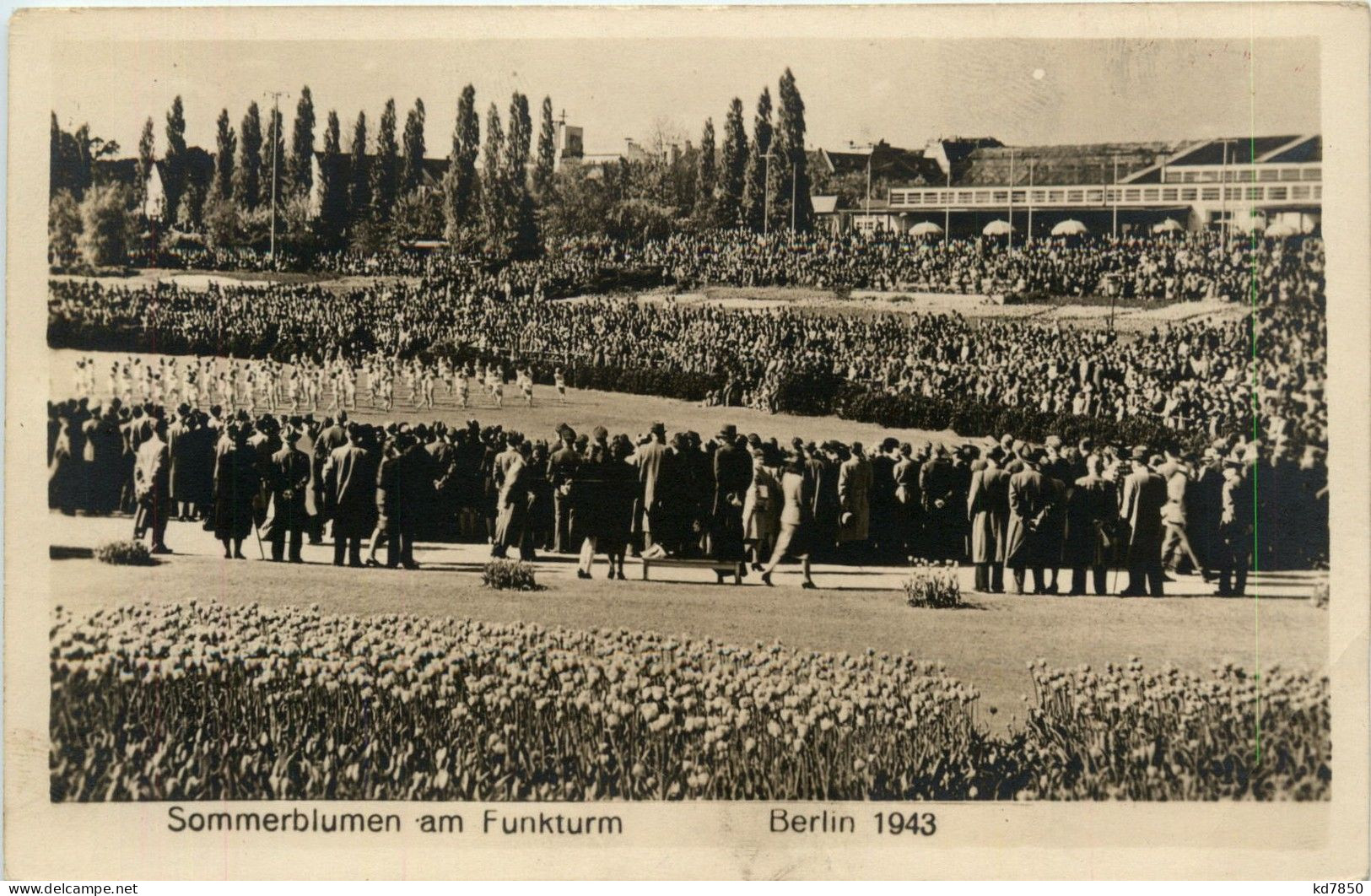 Berlin-Charlottenburg - Sommerblumen Am Funkturm Berlin 1943 - Charlottenburg