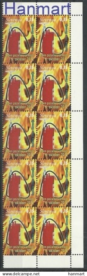 Slovenia 2012 Mi Zwa 67 MNH  (ZE2 SLNzwazeh67) - Pompieri