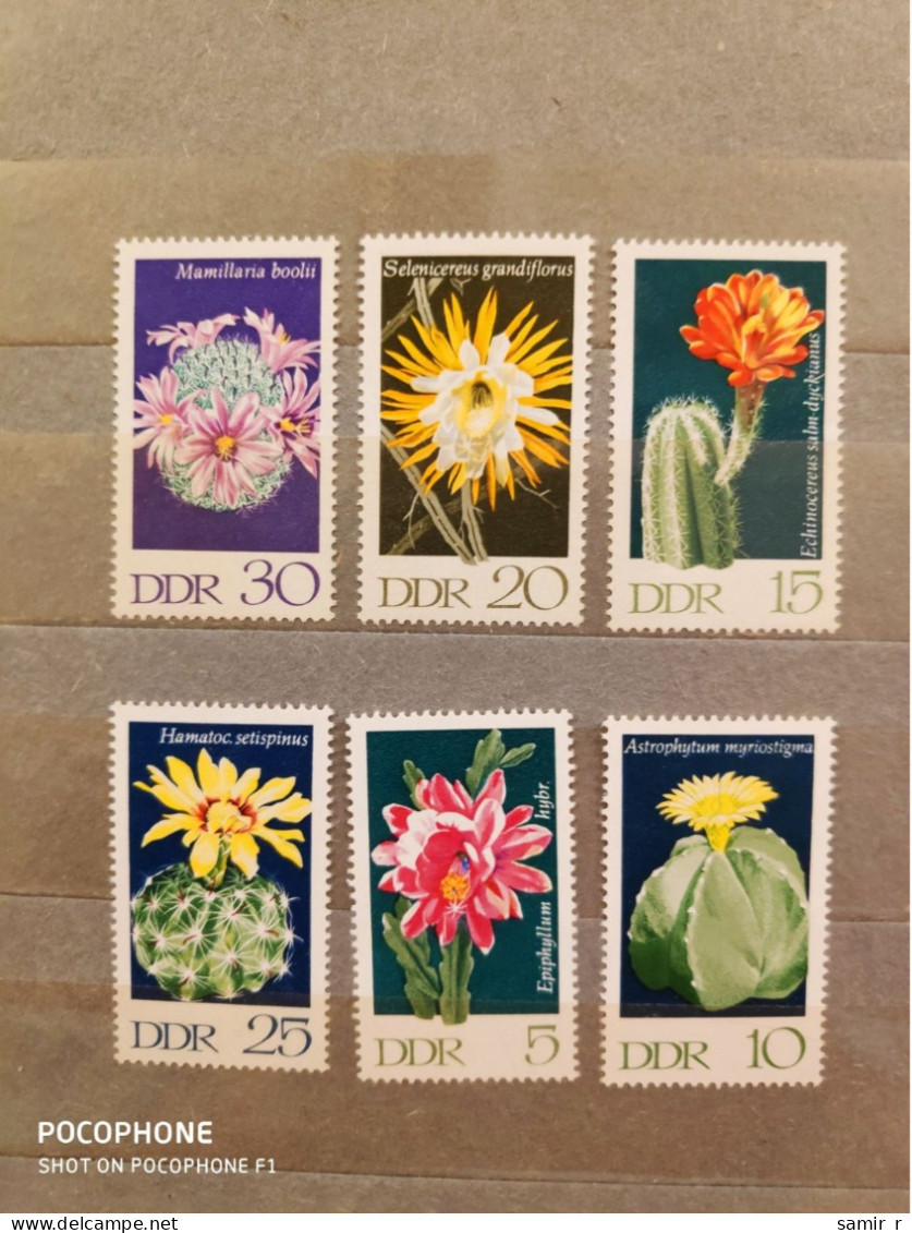 1970	Germany	Flowers Cactuses (F89) - Unused Stamps