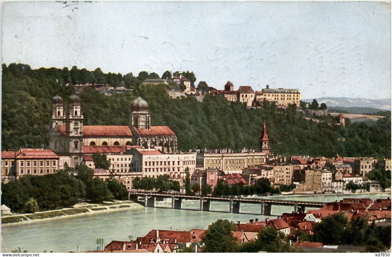 Passau/Bayern - Passau, Innseite Mit Dom Und Feste Oberhaus - Passau