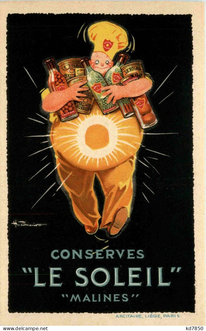 Conserves Le Soleil Malines - Advertising
