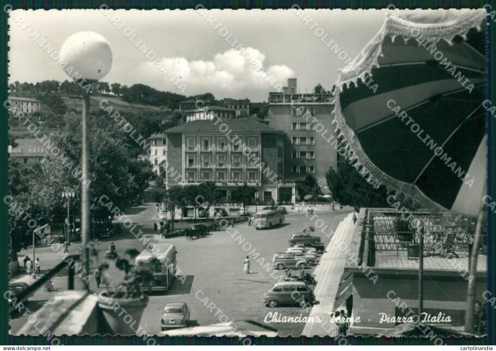 Siena Chianciano Terme Auto Foto FG Cartolina ZK1480 - Siena