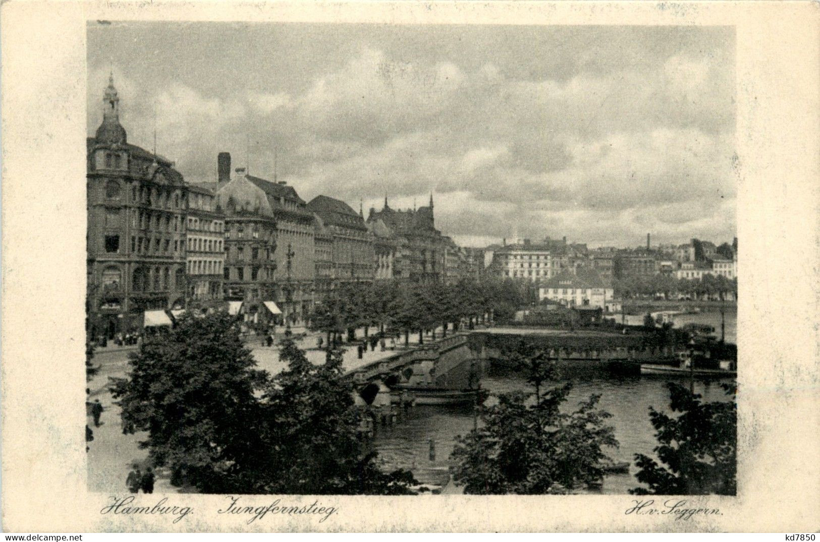 Hamburg/div. Stadtteile - Jungfernstieg - Autres & Non Classés