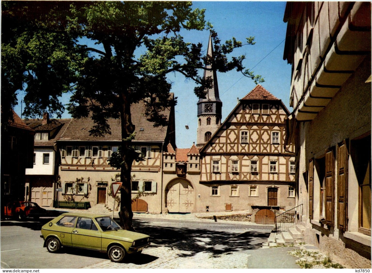 Münnerstadt - Blick Vom Anger - Bad Kissingen