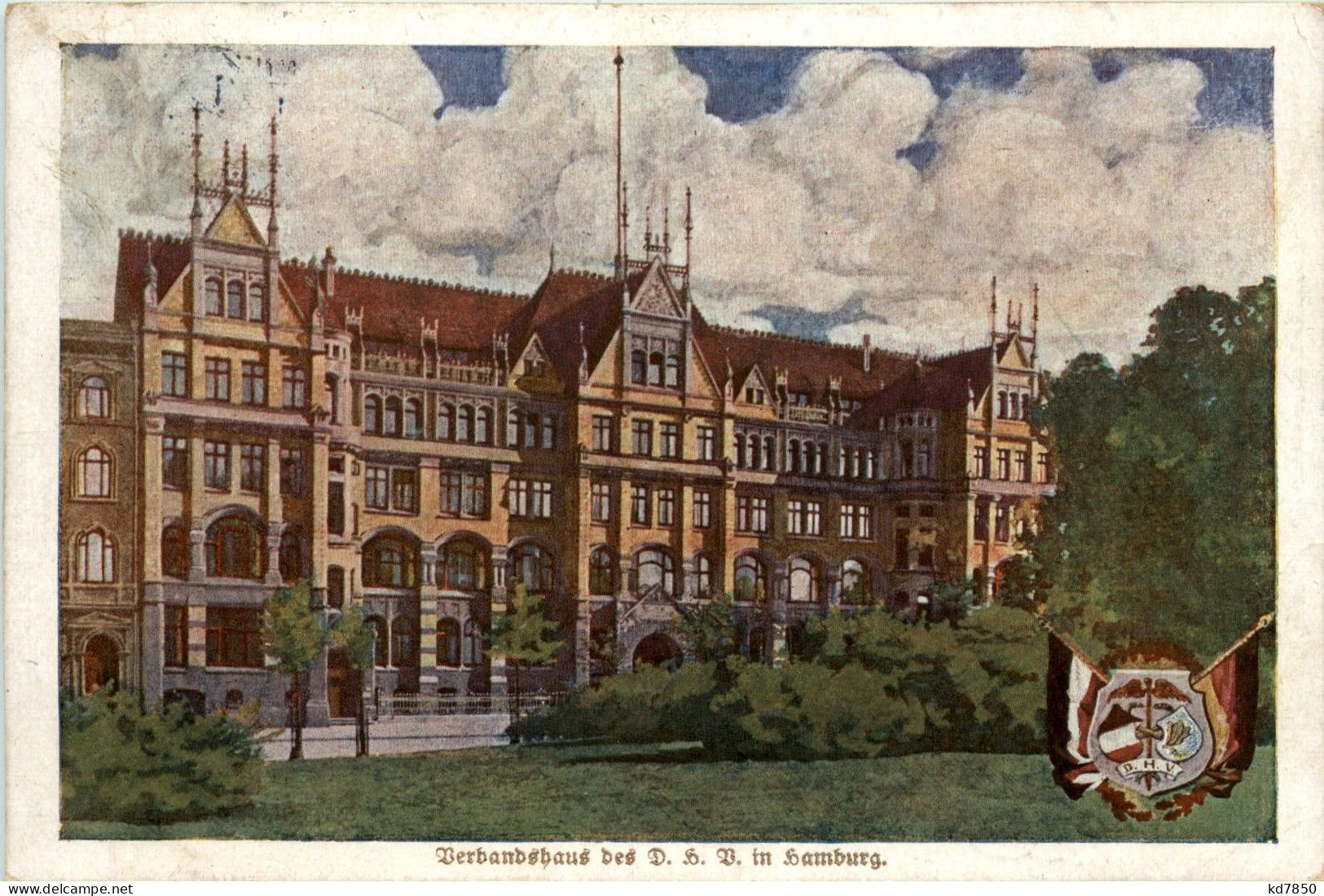 Hamburg - Verbandshaus Des D. H. B. Hamburg - Autres & Non Classés