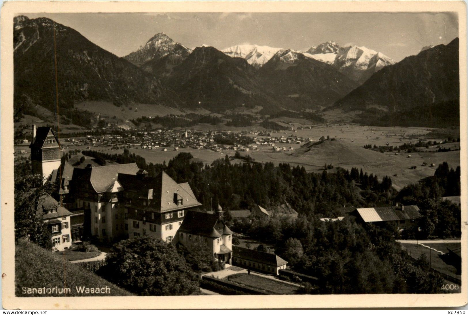 Oberstdorf/Bayern Und Umgebung - Oberstdorf, Sanatorium Wasach - Oberstdorf