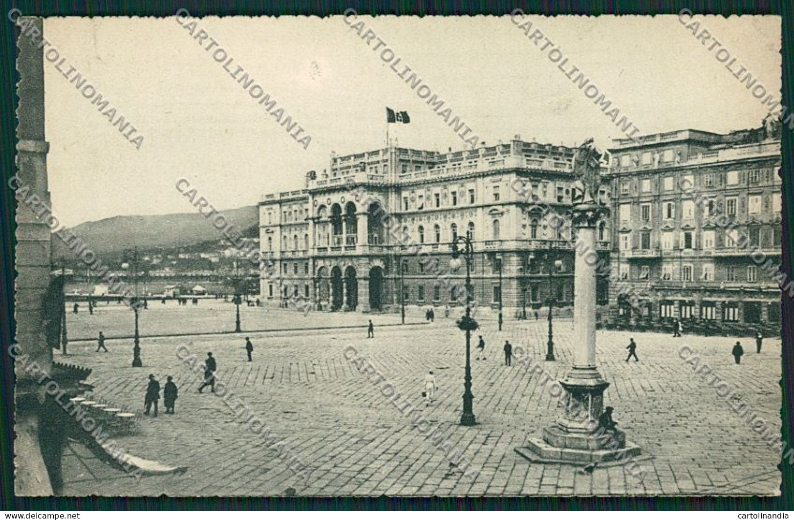 Trieste Città Palazzo Della Prefettura Cartolina ZC0279 - Trieste