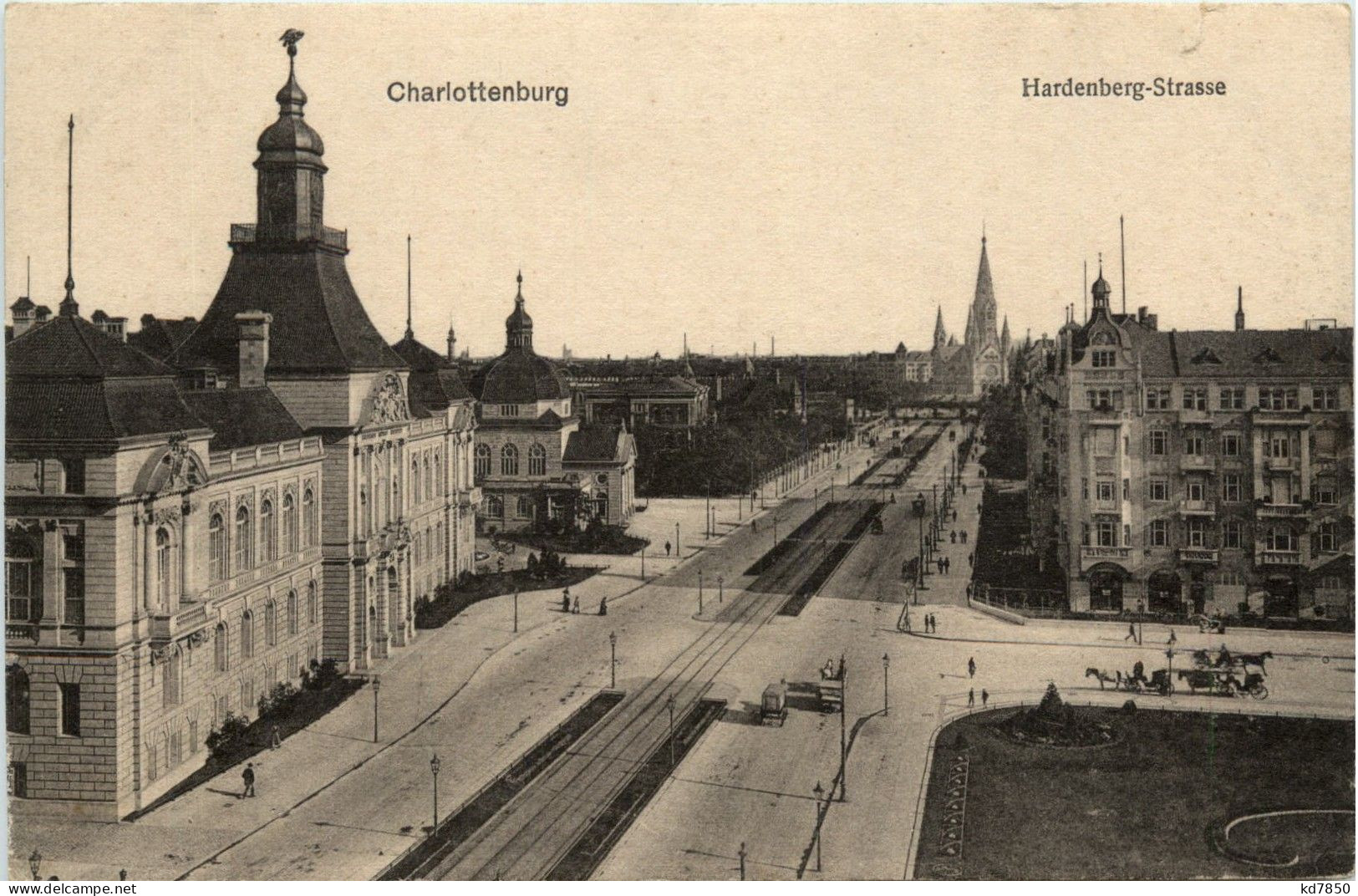 Berlin-Charlottenburg - Hardenbergstrasse - Charlottenburg