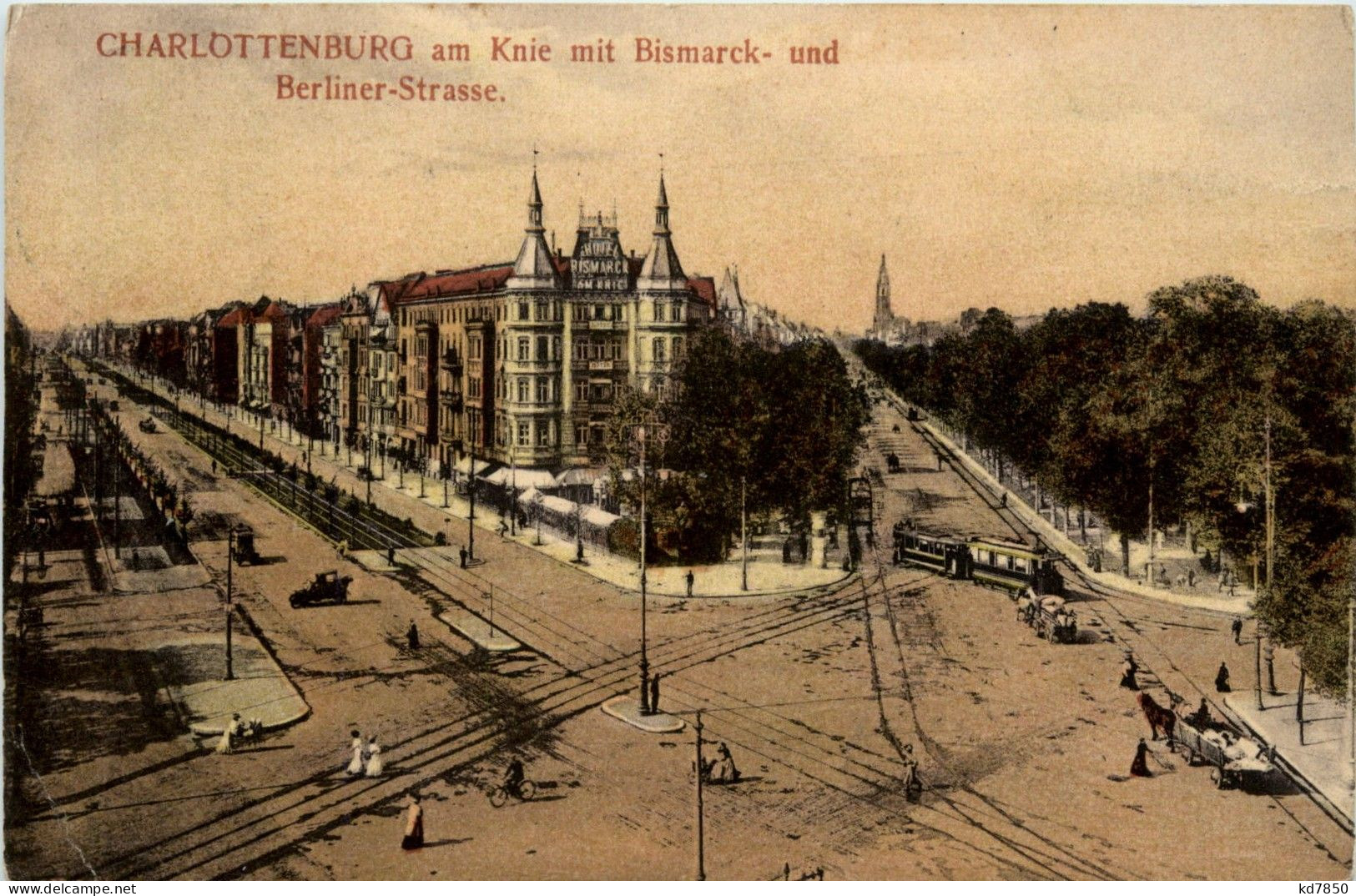 Berlin-Charlottenburg - Am Knie - Bismarckstrasse Und Berlinerstrasse - Charlottenburg