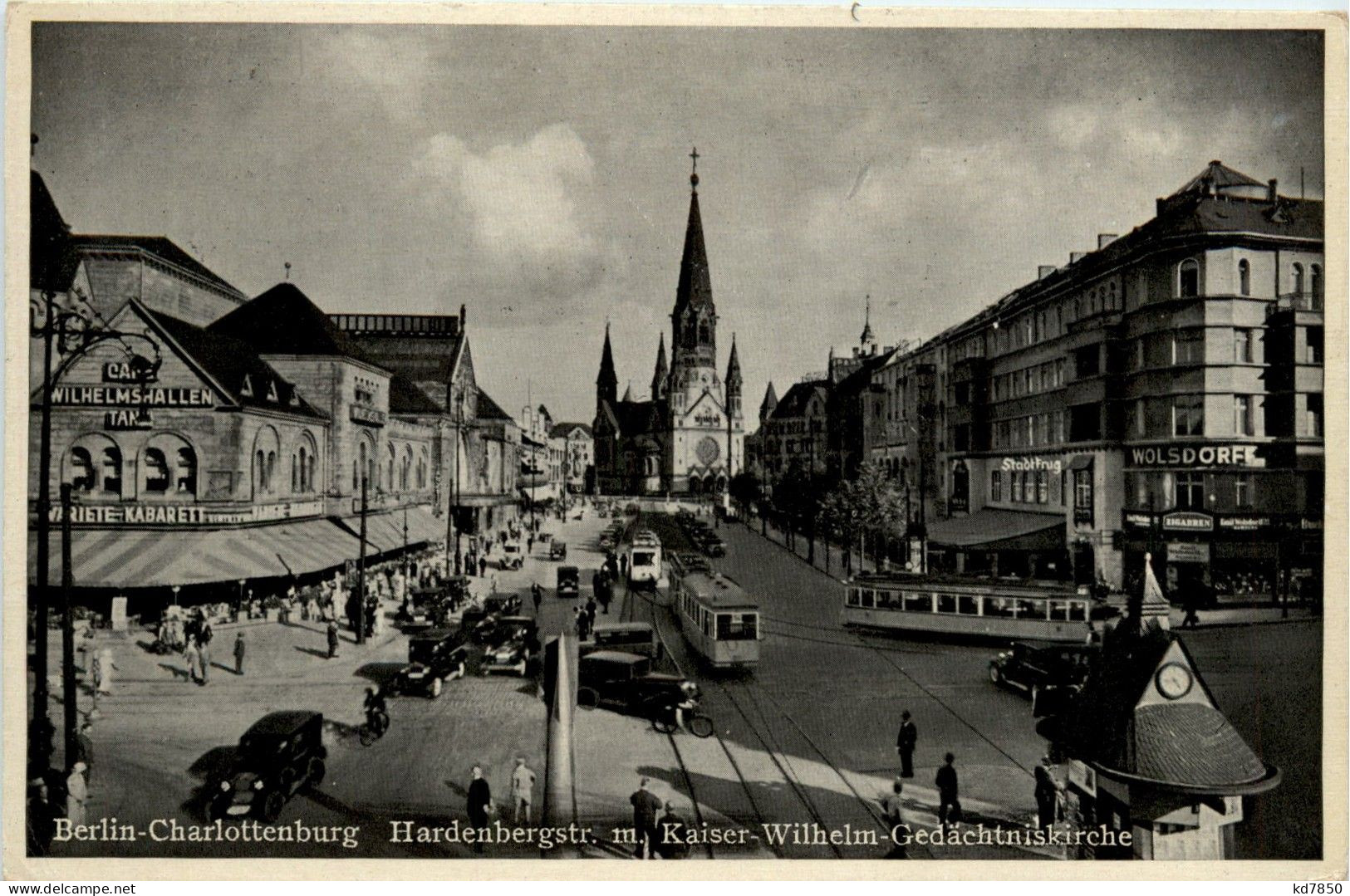 Berlin-Charlottenburg - Hardenbergstrasse - Charlottenburg