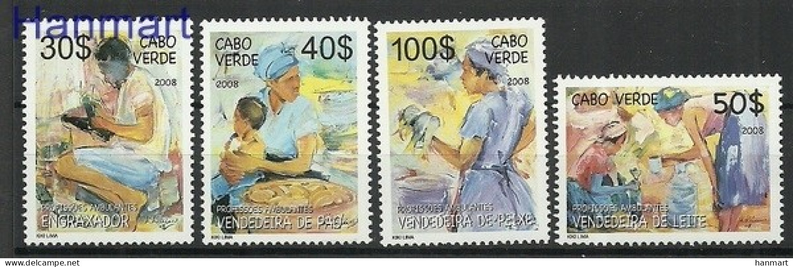 Cabo Verde 2008 Mi 930-933 MNH  (ZS5 CPV930-933) - Autres