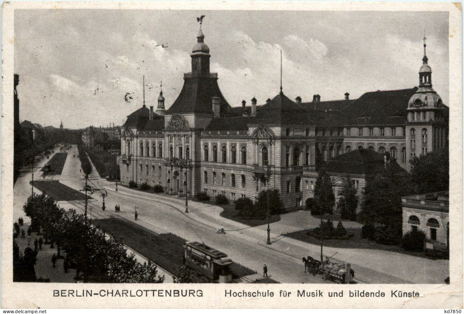 Berlin-Charlottenburg - Kgl. Hochschule Für Bildende Künste Und Musik - Charlottenburg