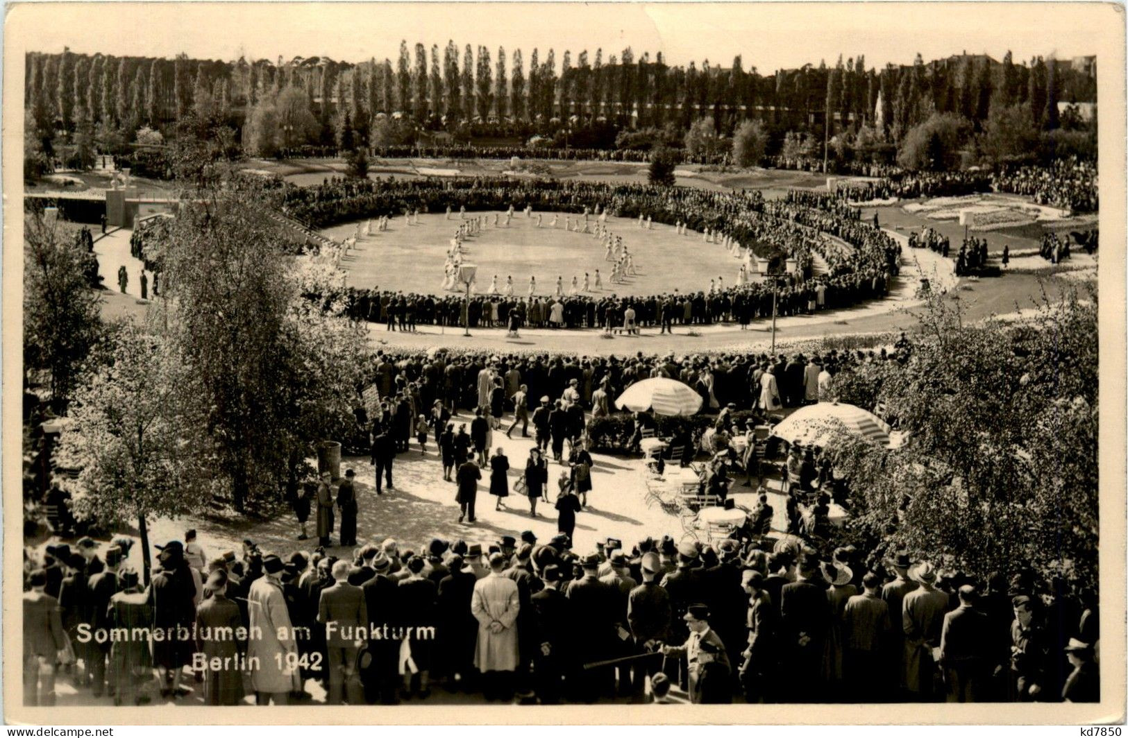 Berlin-Charlottenburg - Sommerblumen Am Funkturm 1942 - Charlottenburg