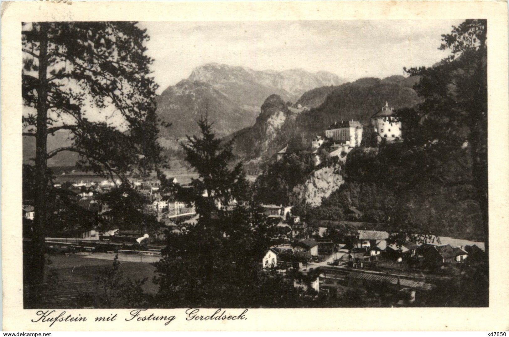 Kufstein/Tirol - Mit Festung Geroldseck - Kufstein