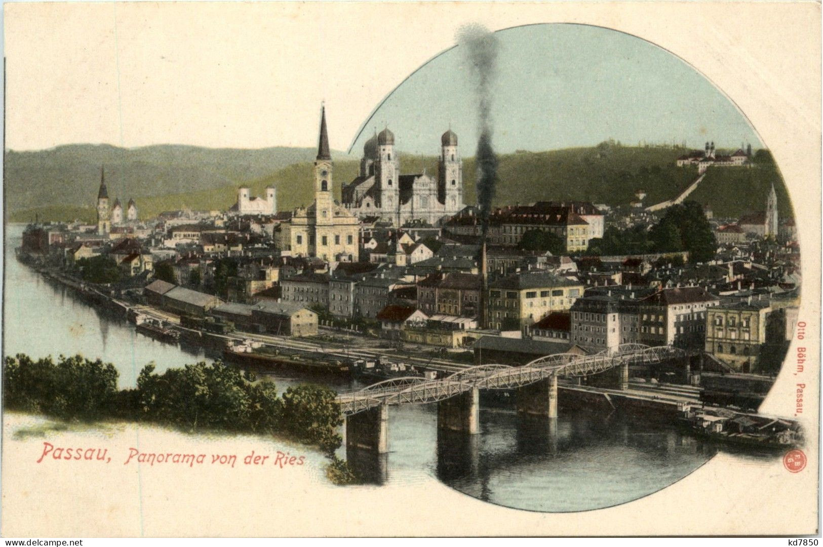 Passau/Bayern - Panorama Von Der Ries - Passau