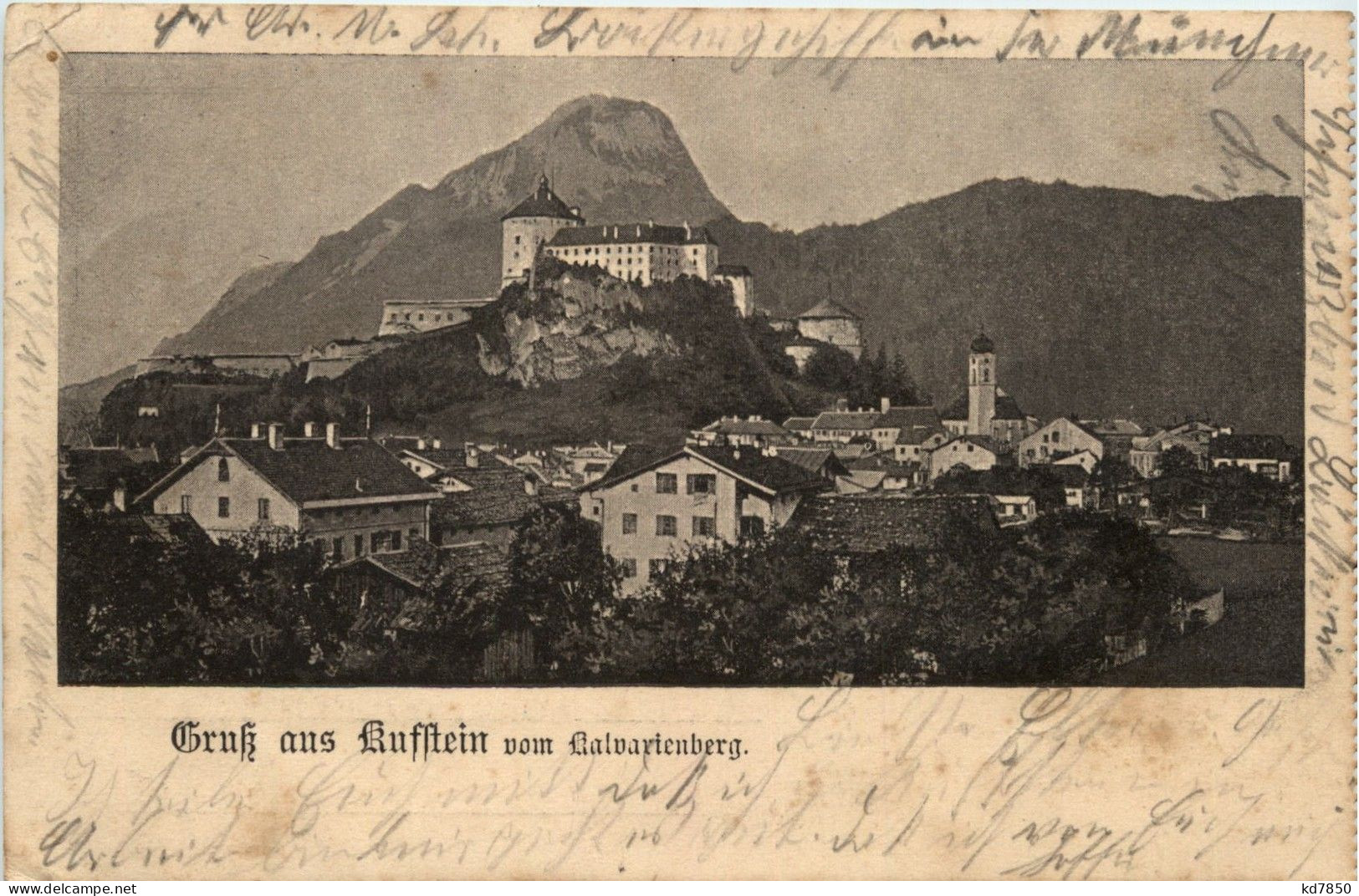 Kufstein/Tirol - Gruss Aus Kufstein Vom Kalvartenberg - Kufstein