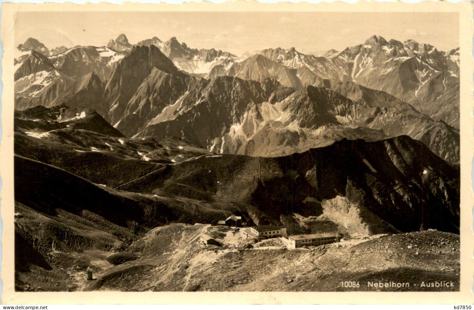 Oberstdorf/Allgäu Und Umgebubung - Oberstdorf, Nebelhorn-Ausblick - Oberstdorf