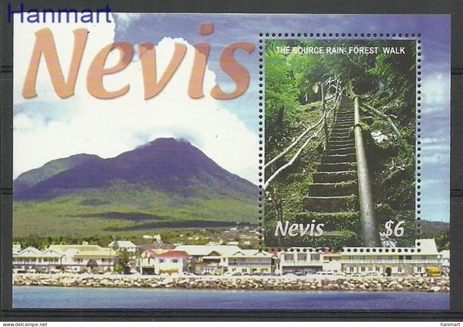 Nevis 2006 Mi Block 262 MNH  (ZS2 NVSbl262) - Bomen