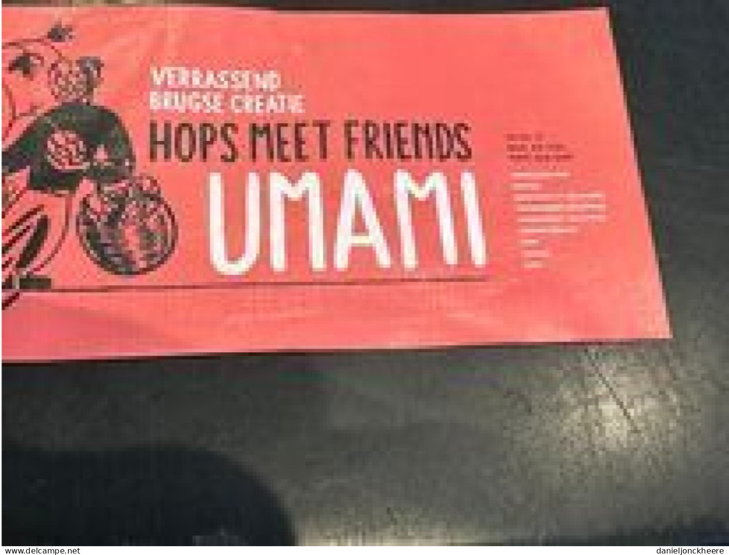 Umani Label Etiket Hops Meet Friends - Alcoholes Y Licores