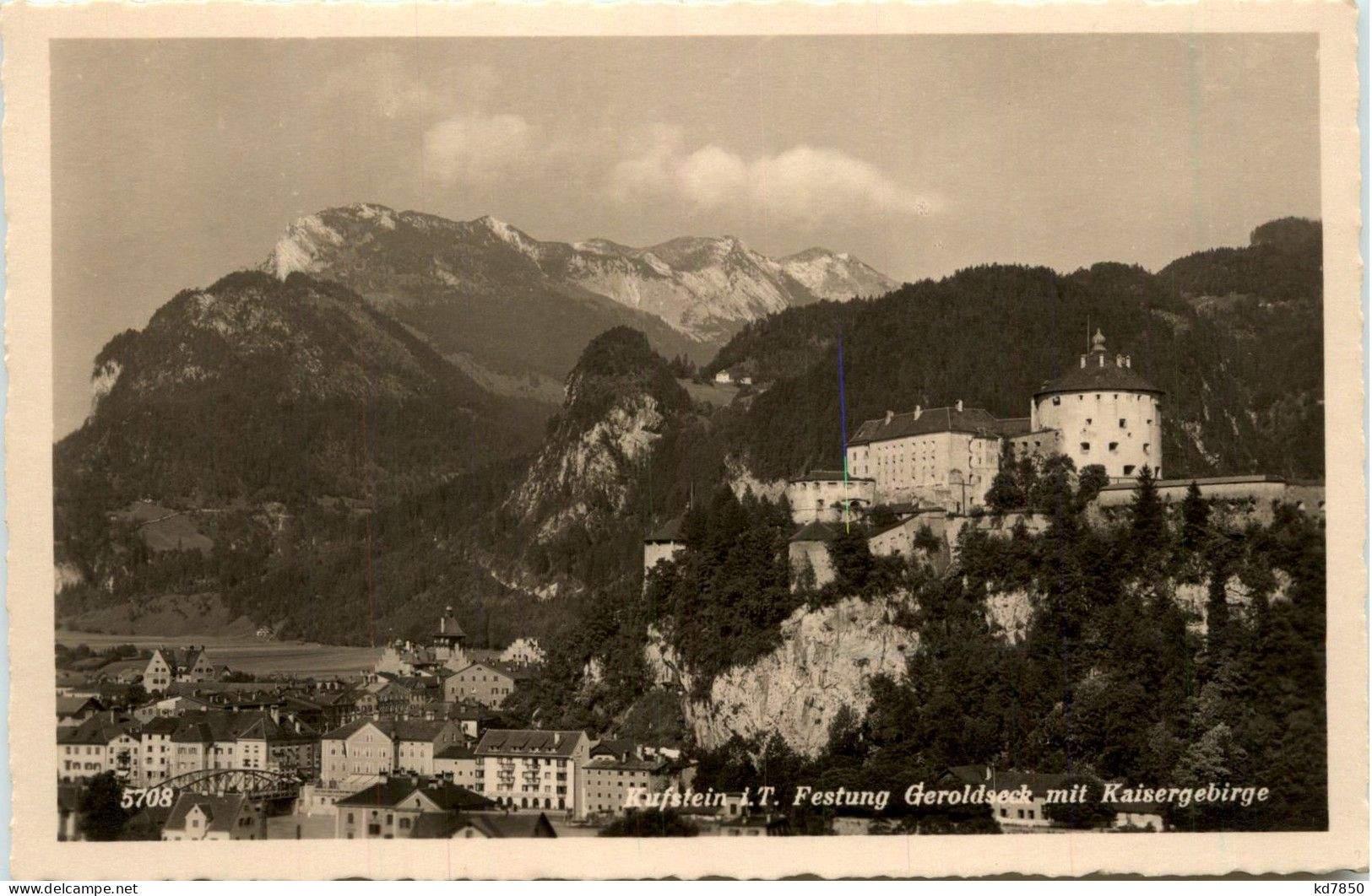 Kufstein/Tirol - Festung, Geroldseck Und Mit Dem Kaisergebirge - Kufstein