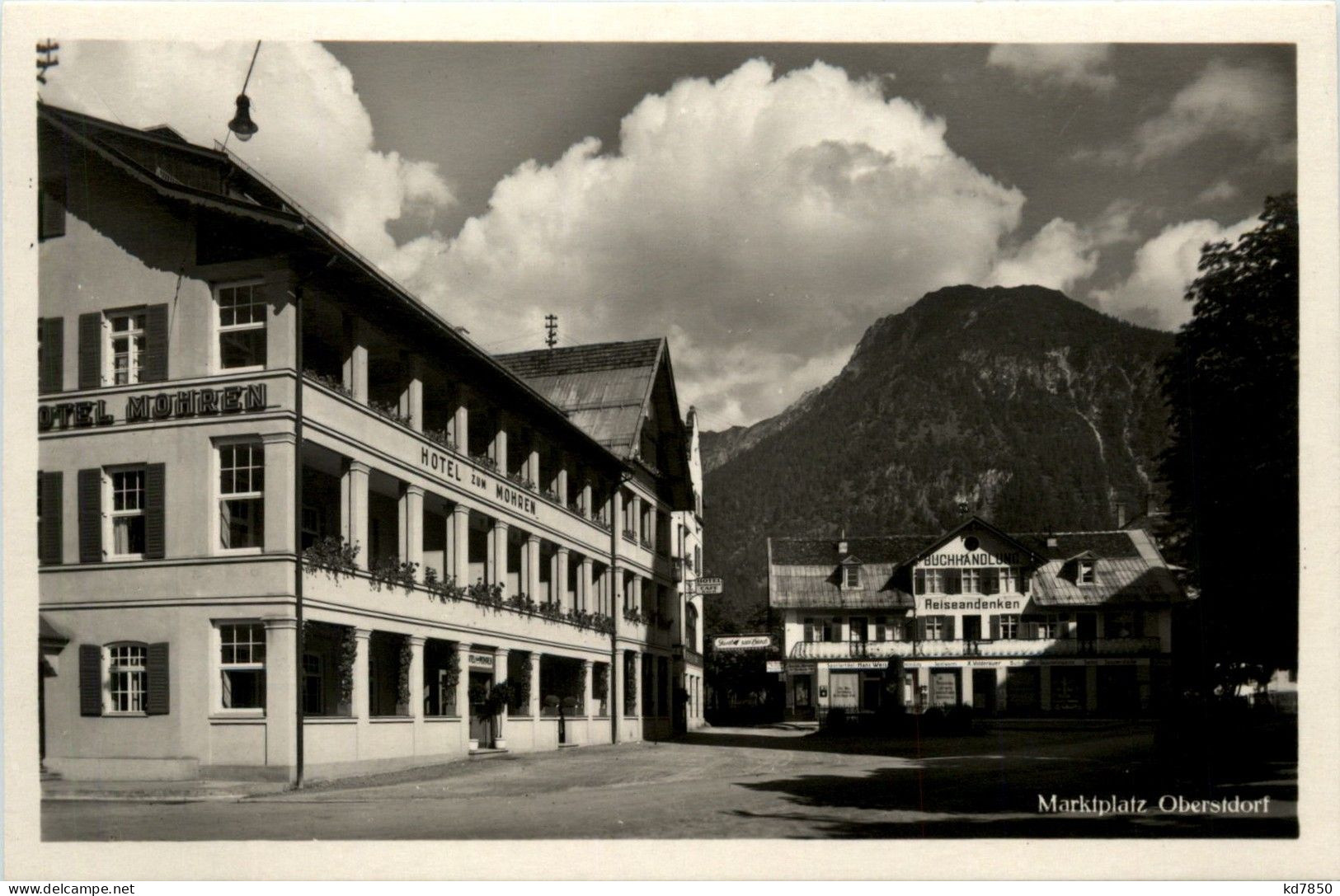 Oberstdorf/Bayern - Oberstdorf, Marktplatz - Oberstdorf