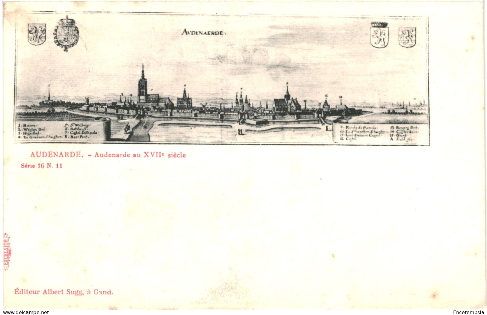 CPA Carte Postale Belgique Audenarde Au XVII E Siècle   1907VM79917ok - Oudenaarde