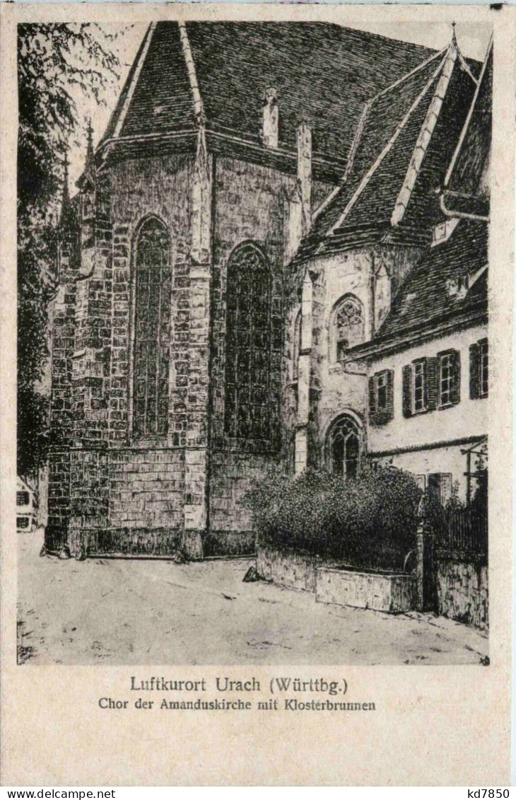 Urach - Chor Der Amanduskirche - Bad Urach