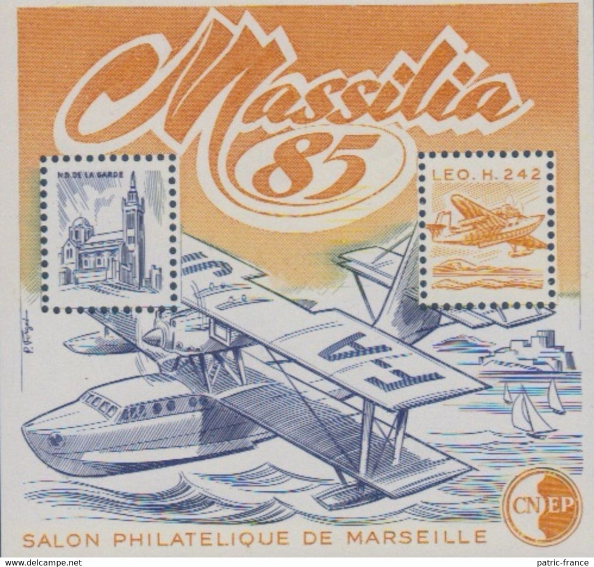 France 1985 - Bloc CNEP N°6 - MASSILIA Marseille - CNEP