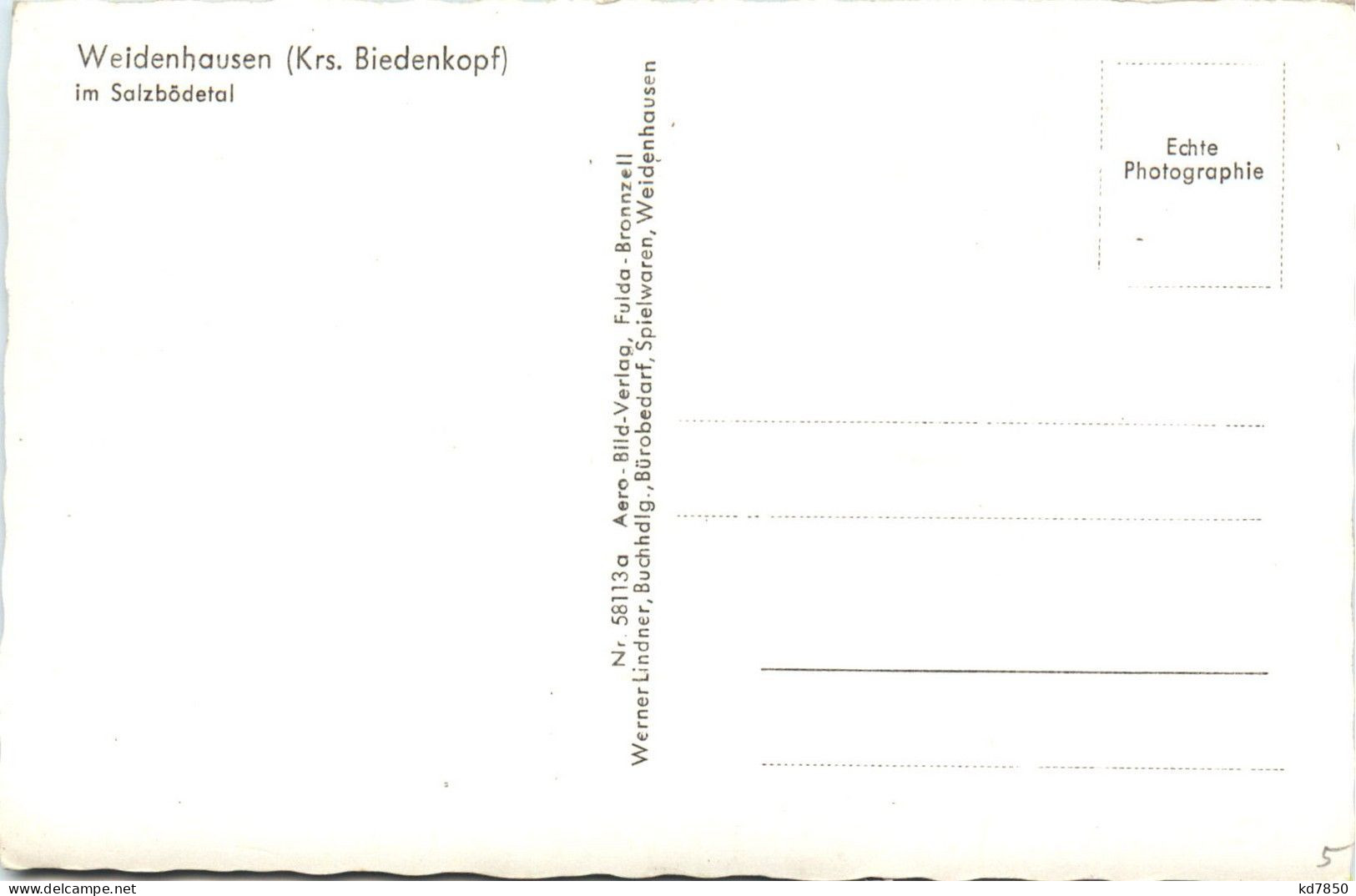 Weidenhausen - Krs Biedenkopf - Biedenkopf