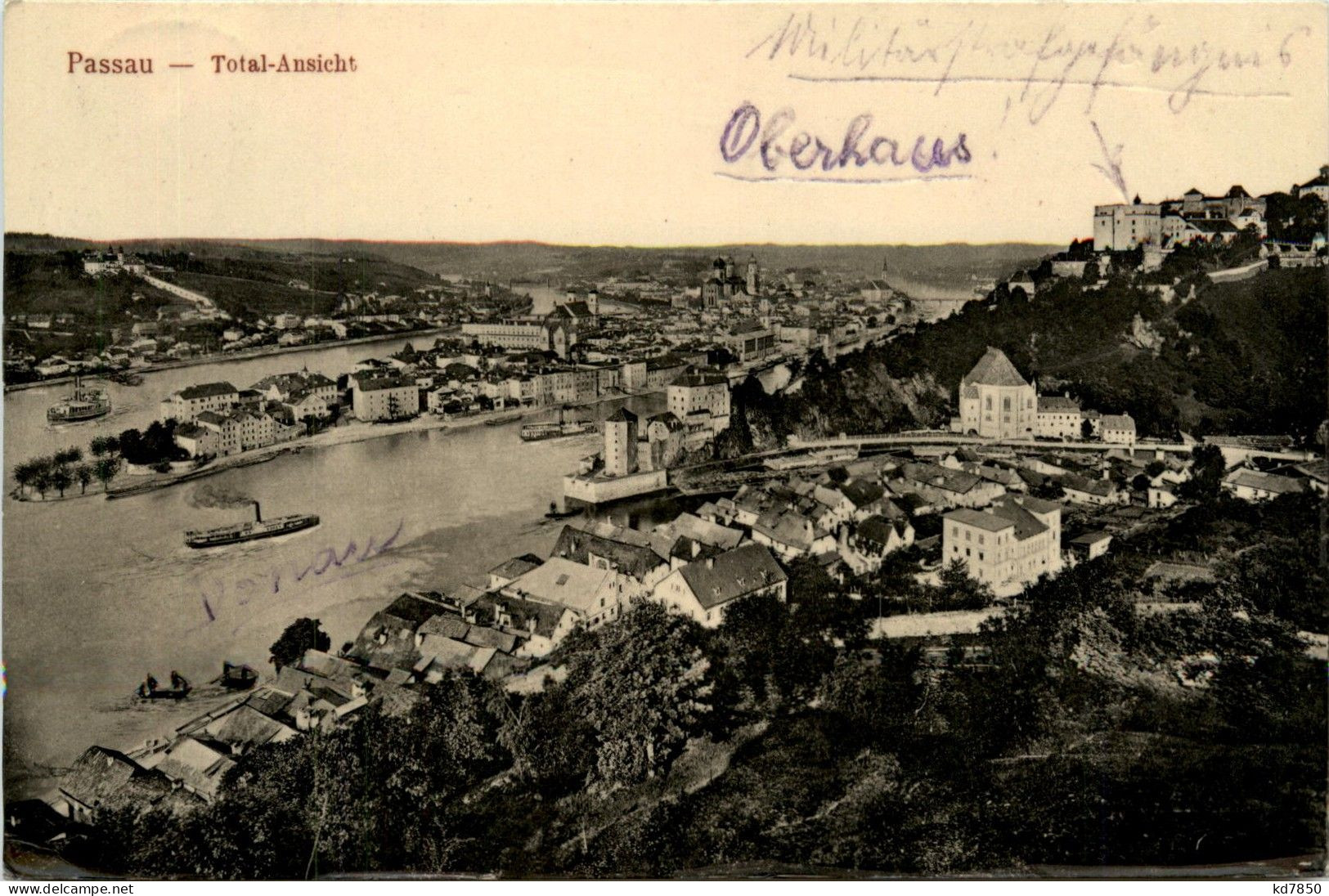 Passau/Bayern - Passau, Totalansicht - Passau