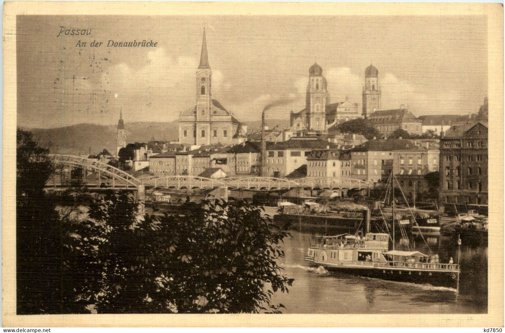 Passau/Bayern - Passau, An Der Donaubrücke - Passau