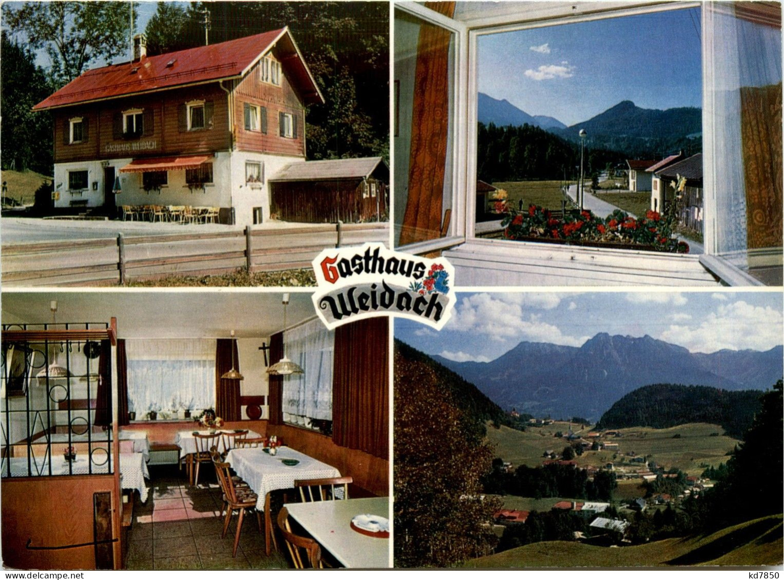 Tiefenbach über Oberstdorf - Gasthaus Weidach - Oberstdorf