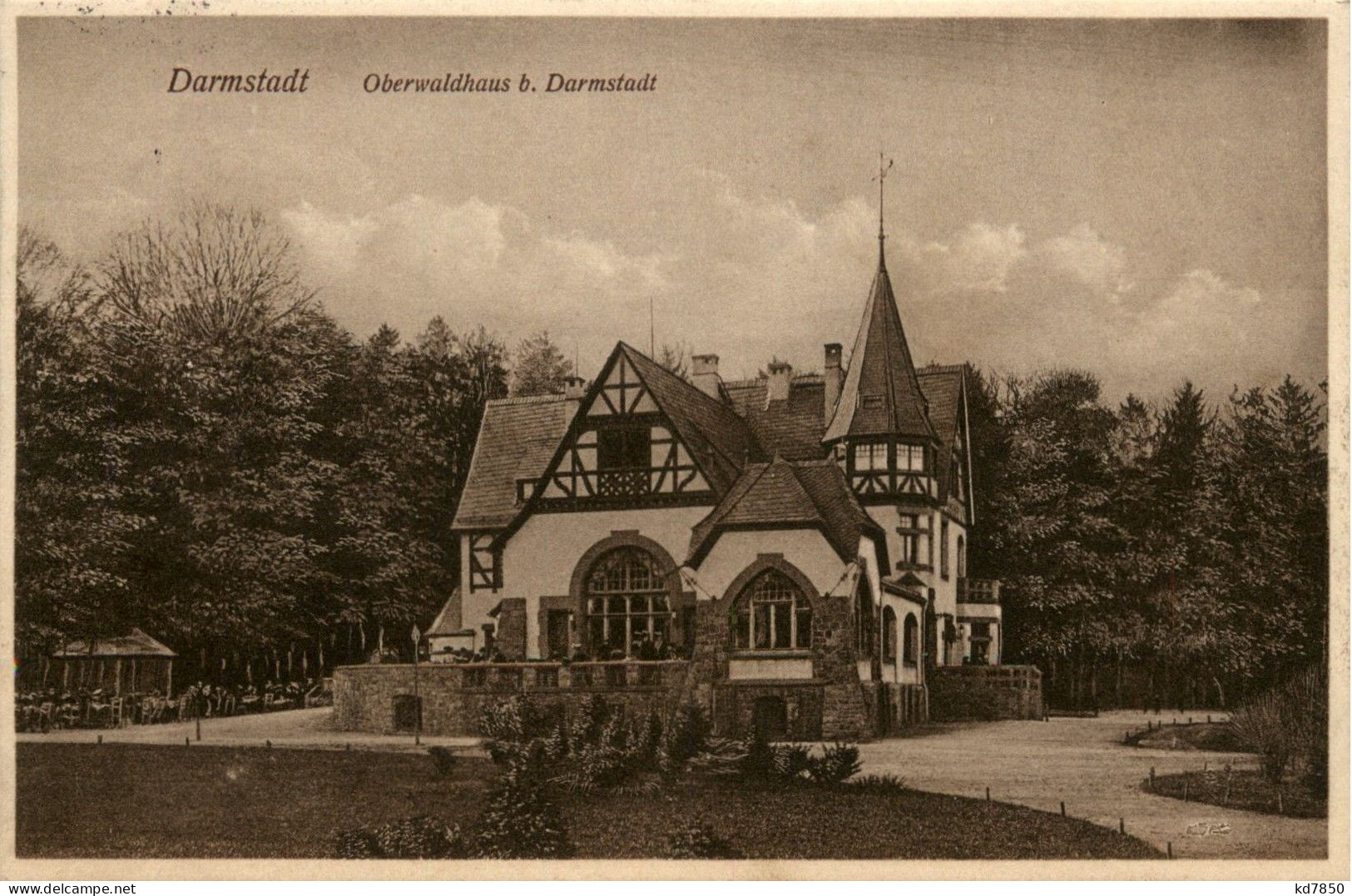 Darmstadt - Oberwaldhaus - Darmstadt